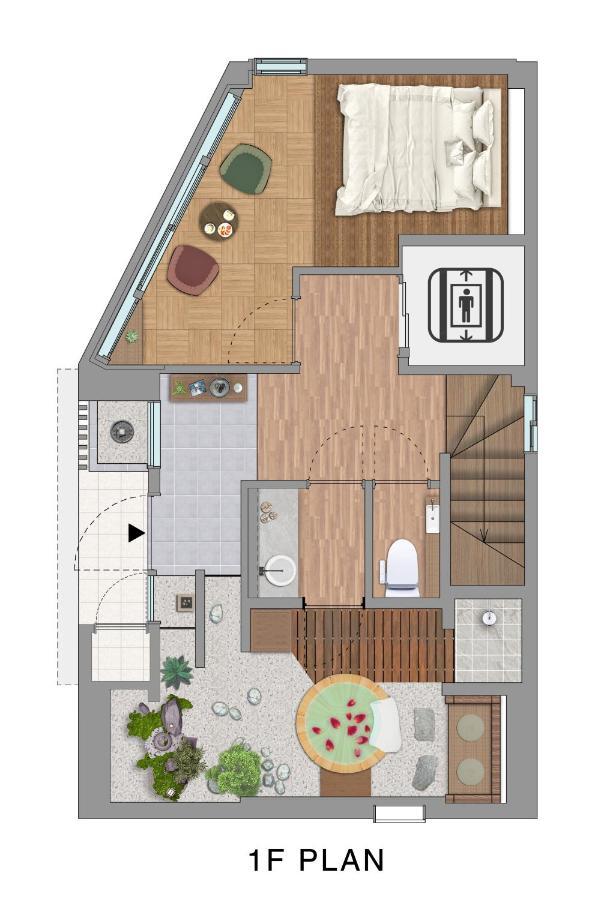 古今 天下茶屋 With A Private Parking Lot And A Half Open-Air Bath And Direct To Kix Villa Osaka Buitenkant foto